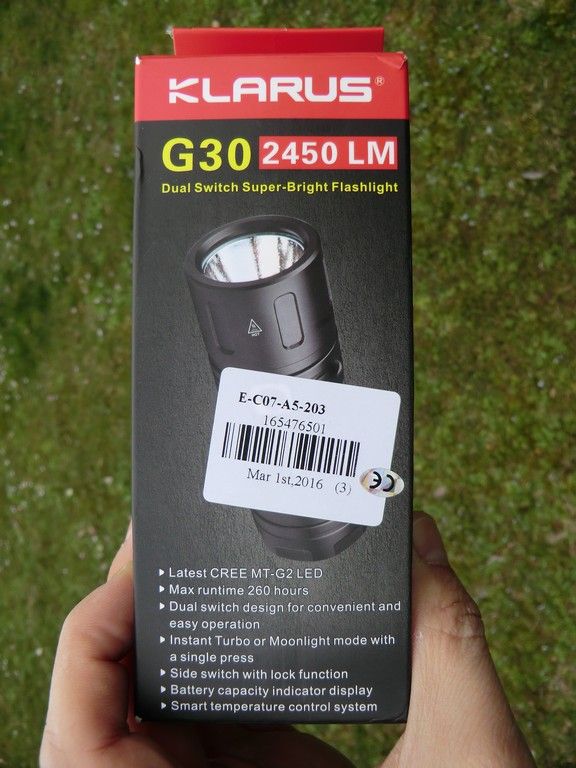 Klarus G30 01 Zpsnhmogkgd